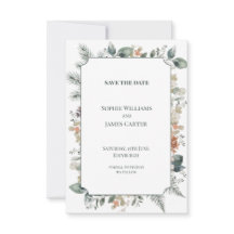 Watercolor Greenery Botanical Wedding