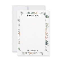 Watercolor Greenery Botanical Wedding