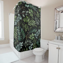 Watercolor Greenery Leaves 