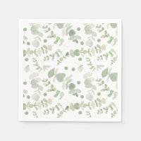Watercolor Greenery