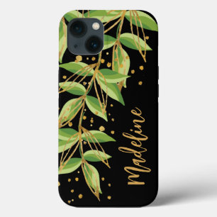 Watercolor Greenery Personalised Case-Mate iPhone 13 Case