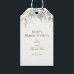 Watercolor Greenery Wedding Bridal Shower Gift Tags<br><div class="desc">Watercolor Greenery Wedding Bridal Shower Gift Tags</div>