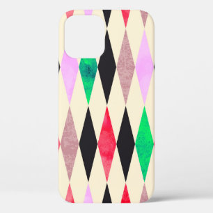 Watercolor grunge event celebration party seamless iPhone 12 case
