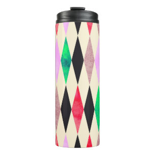 Watercolor grunge event celebration party seamless thermal tumbler