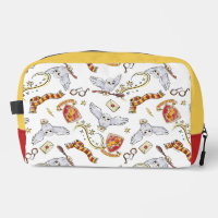 Watercolor GRYFFINDOR™ Hedwig Pattern