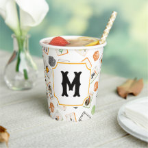 Watercolor Halloween Mahjong Tiles Monogram
