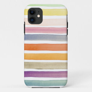 Watercolor hand painted brush strokes, banners. Case-Mate iPhone case