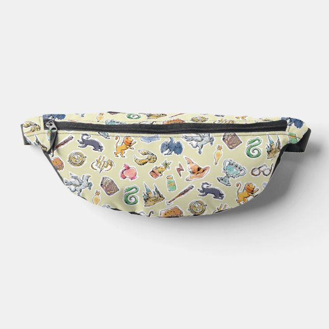 Watercolor Harry Potter Icons Bum Bags (Lay Down)
