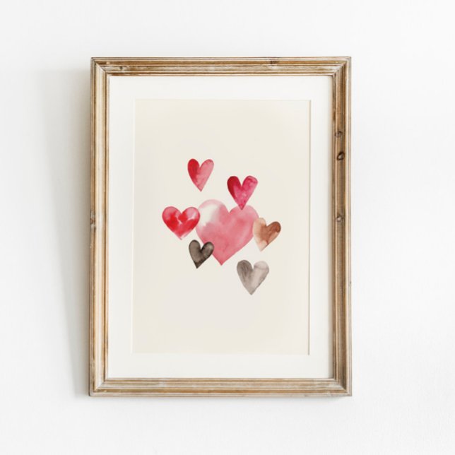 Watercolor Heart Print (Creator Uploaded)