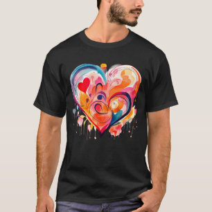 Watercolor Heart T-Shirt