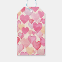 Watercolor Hearts