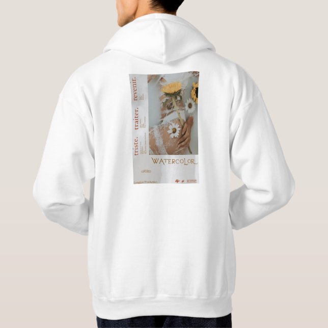 Watercolor Hoodie (Back)