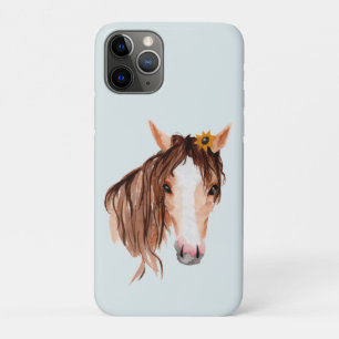 Watercolor Horse w/sunflower Case-Mate iPhone Case
