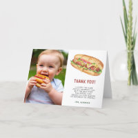 Watercolor Hot Dog First Birthday Party
