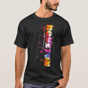 Watercolor Houston Houston Lettering Houston T-Shirt