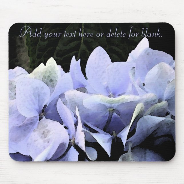 Watercolor Hydrangea Mousepads (Front)