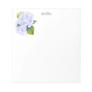 Watercolor Hydrangeas Notepad