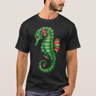 watercolor imaginary vintage seahorse T-Shirt