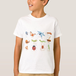 Watercolor insect illustration T-Shirt