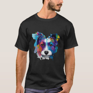 Watercolor Jack Russell Terrier Dog For Men Women T-Shirt