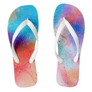 Watercolor Jandals