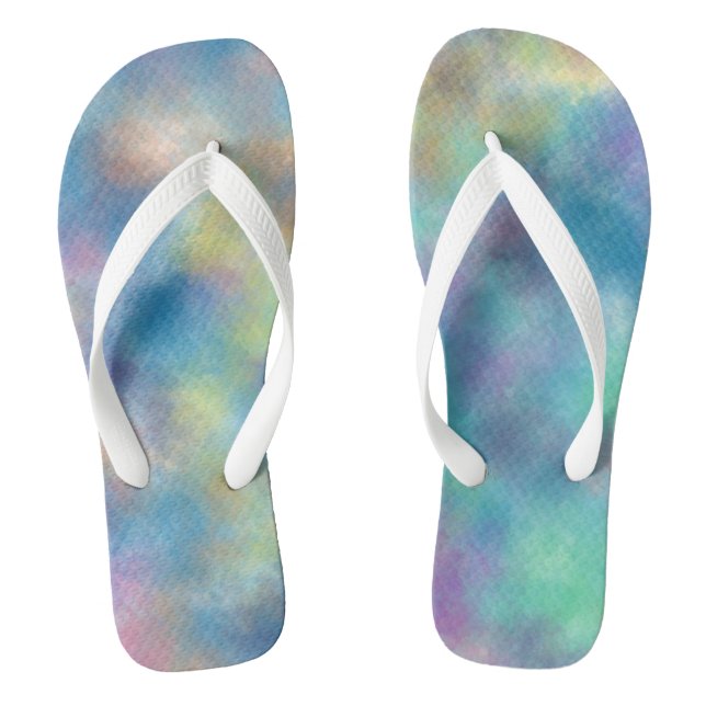 Watercolor Jandals (Footbed)