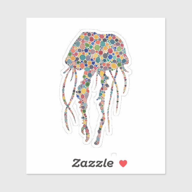Watercolor Jellyfish  (Sheet)