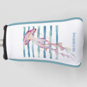 Watercolor JELLYFISH, Golf Head Cover
