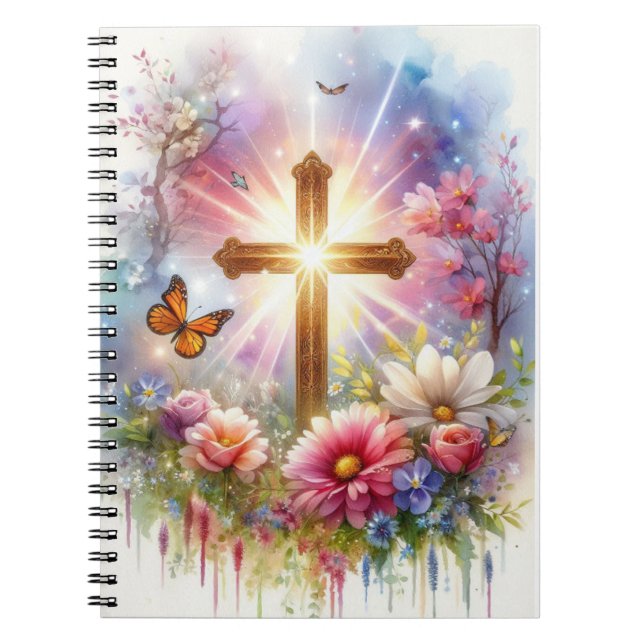 Watercolor Jesus Notebook (Front)