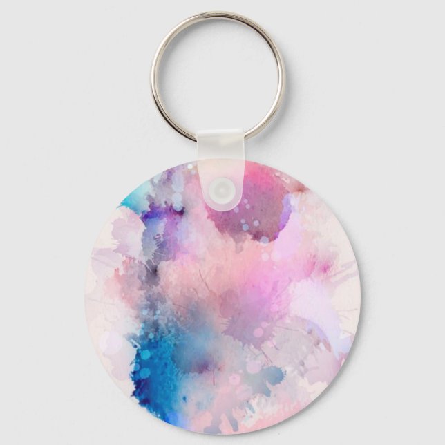 Watercolor Key Ring (Front)