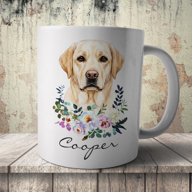 Watercolor Labrador Retriever Coffee Mug (Creator Uploaded)