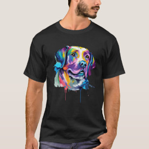 Watercolor Labrador Retriever Dog For Men Women Ki T-Shirt