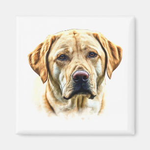Watercolor Labrador Retriever Magnet