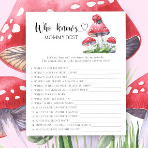Watercolor ladybug - Who knows mummy best activity