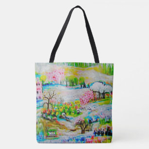 Watercolor Landscape 2 Tote Bag
