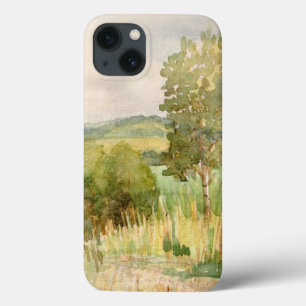 Watercolor Landscape iPhone 13 Case