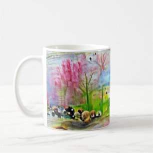 Watercolor Landscape Coffee Mug