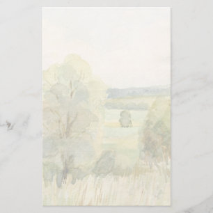 Watercolor Landscape Stationery