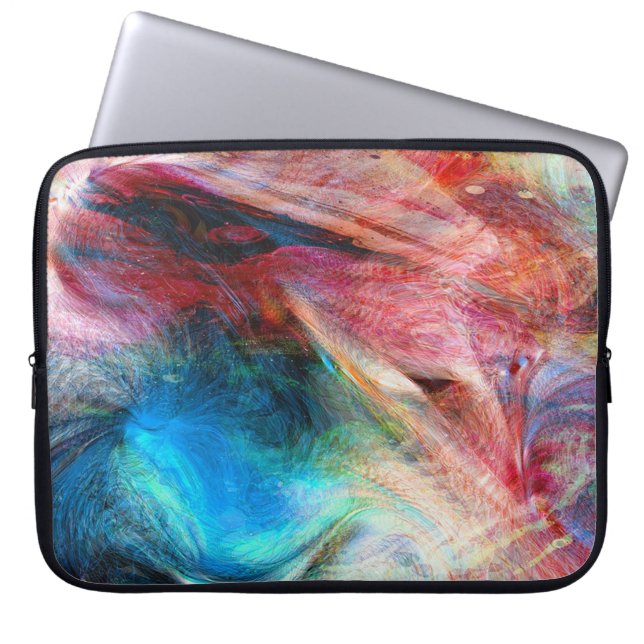Watercolor Laptop Sleeve (Front)