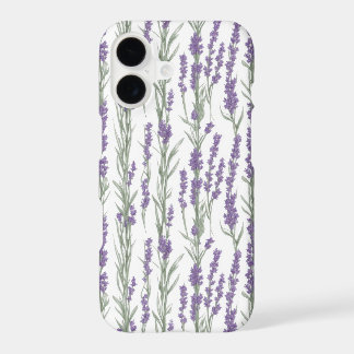 Watercolor Lavender Flowers Phone Case
