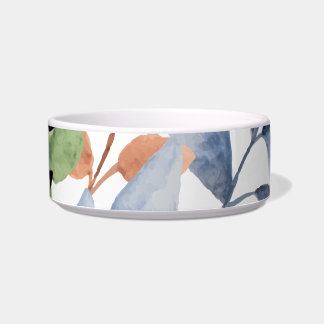 Watercolor Leaves Bowl