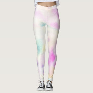 Watercolor leggings