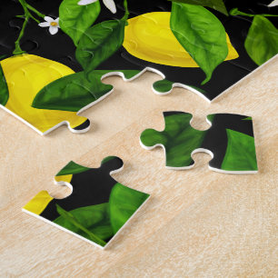 Watercolor Lemon 2 Jigsaw Puzzle