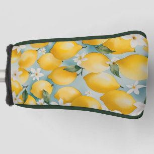 Watercolor Lemon/fruit Golf Head Cover