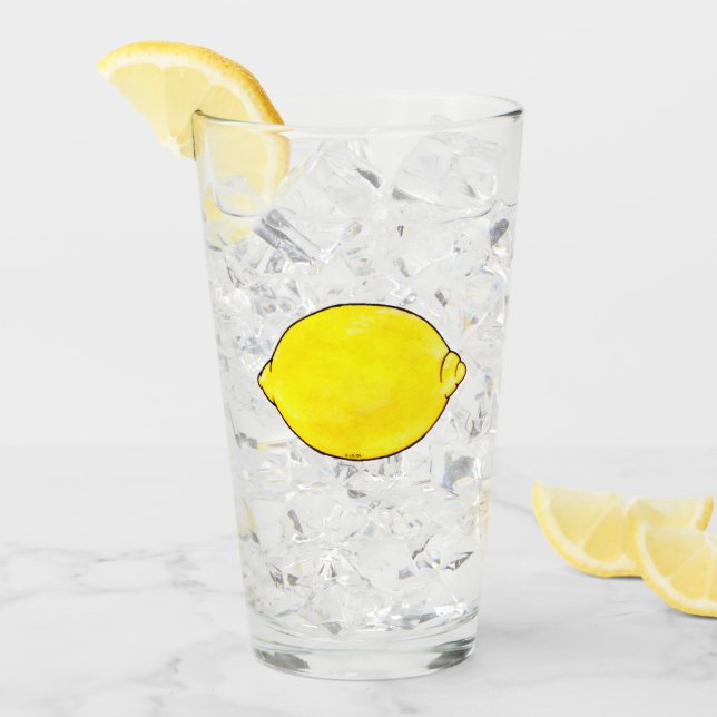 watercolor lemon glass (Front Ice)