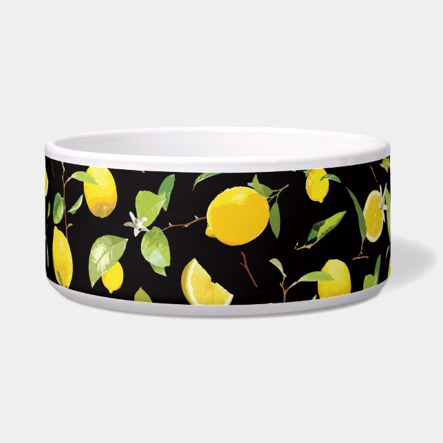 Watercolor Lemon & Leaves (Front)