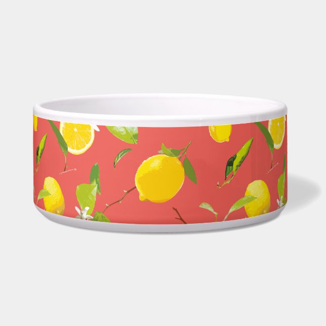 Watercolor Lemon & Leaves 12 (Front)