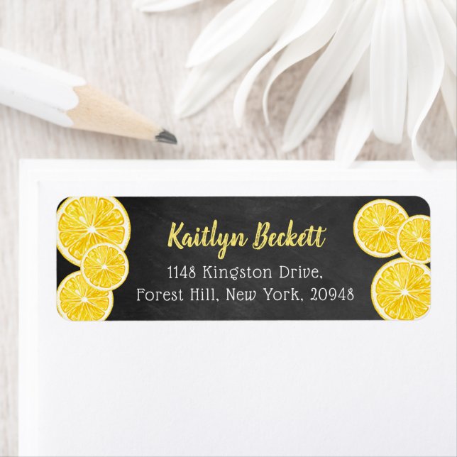 Watercolor Lemon Slices Label (Insitu)