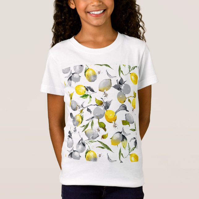 Watercolor lemons 14 T-Shirt (Front)