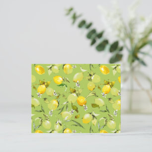Watercolor lemons 22 announcement